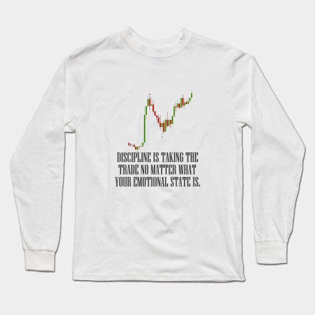 Forex Trader Note 4 Long Sleeve T-Shirt by Proway Design